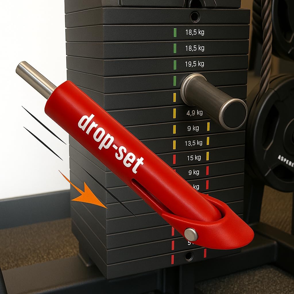 al badil Drop Set Auswerfstift – sofortiger Lastwechsel | Zubehör für Krafttraining für Maschinen mi