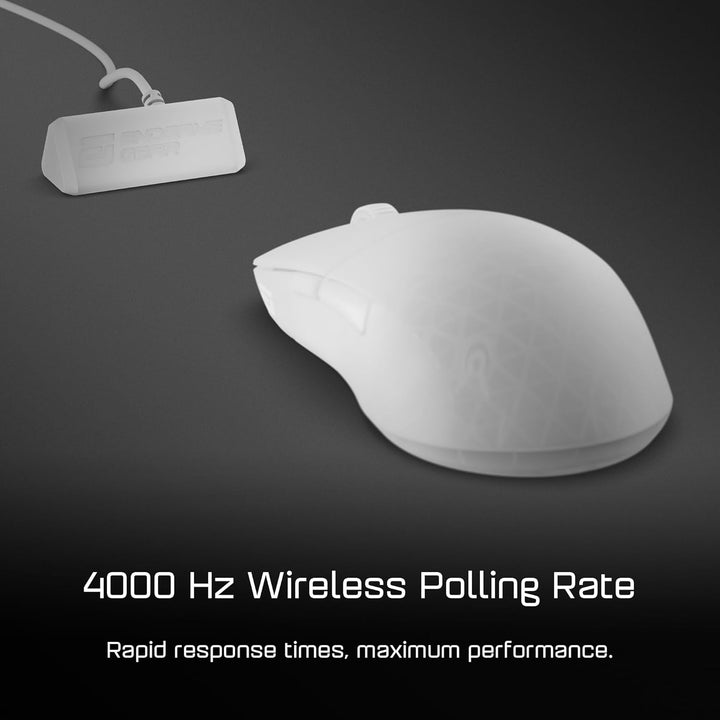 ENDGAME GEAR XM2w 4k Wireless Gaming Maus, kabellos - White Frost