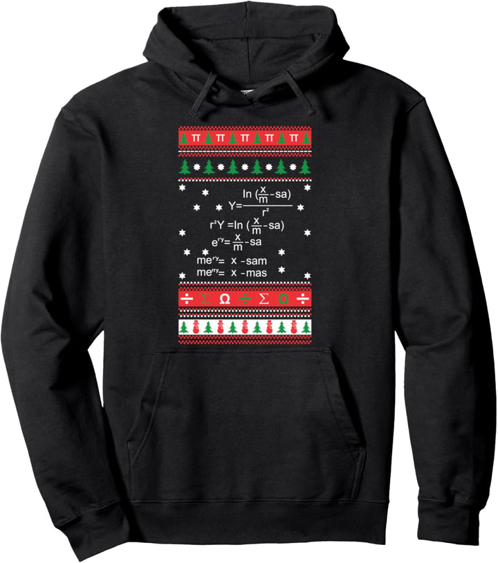 Lustiges Mathe Gleichung Ugly Christmas Sweater Merry Xmas Pullover Hoodie