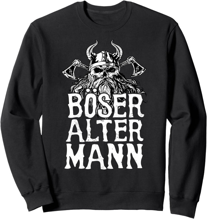 Böser alter Mann - Vatertag motiv für Männer Sweatshirt