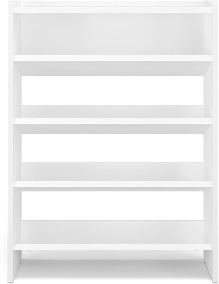 KOMTO Schuhregal Schmal - Schuhablage Flur mit 4 Ebenen Offener Schuhschrank Schuh Organizer Platzsp