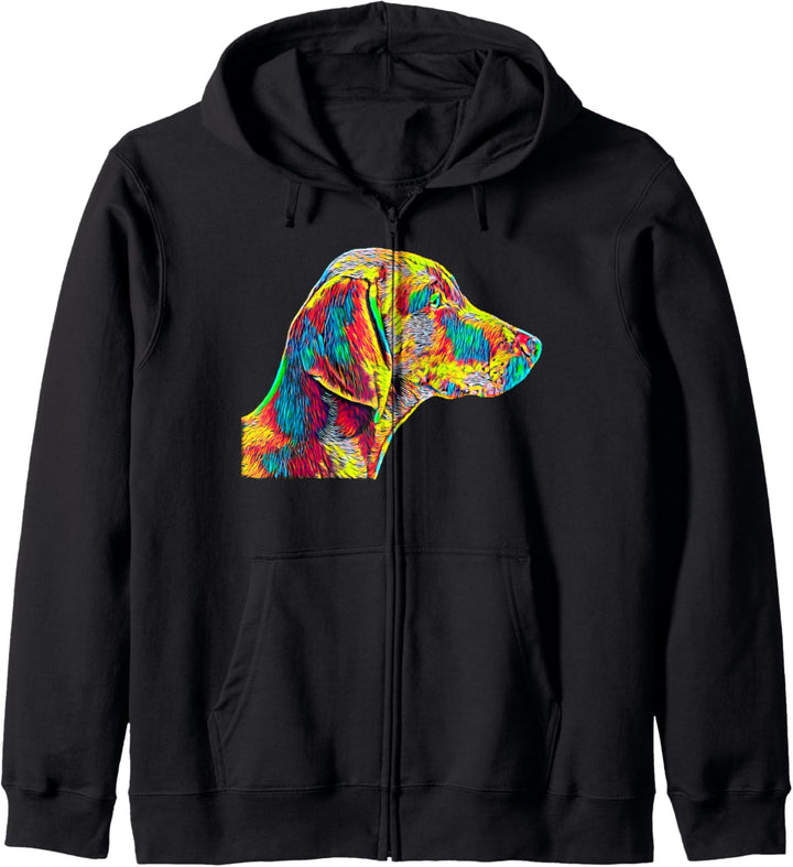 Weimaraner Hund Kapuzenjacke