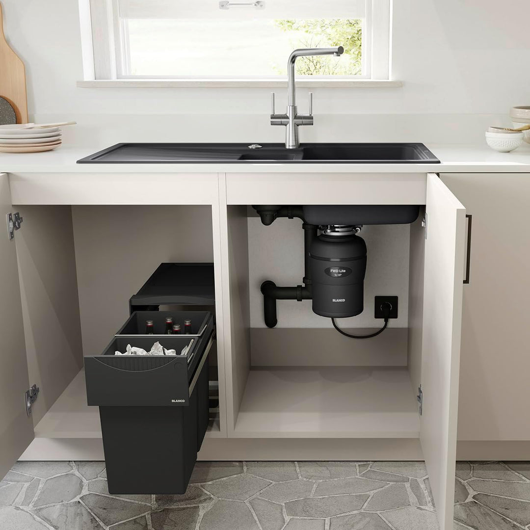 BLANCO FWD Lite | Küchenabfallzerkleinerer 0,5 PS | Abfallentsorger für Spüle in der Küche | Müllzer