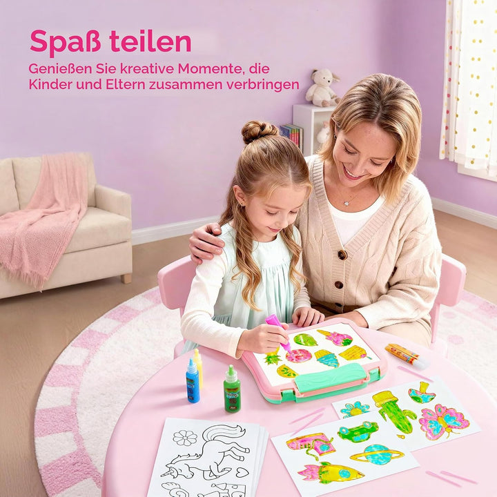 Klever Kits Gel Fun Bastelset für Kinder, Geburtstagsgeschenk für Jungen und Mädchen im Alter von 6-