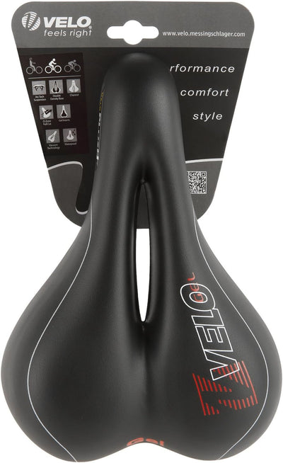 Velo Herren Sattel wide: channel-m 177 mm, 177 mm