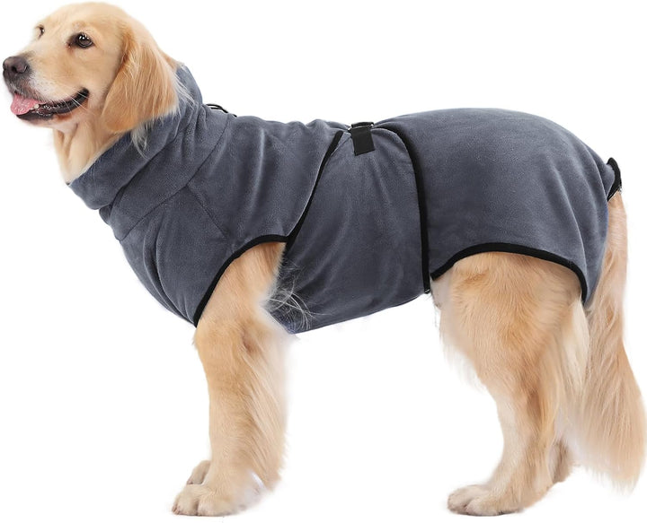 PETTOM Hunde-Bademantel Mikrofaser Hundehandtuch Schnell Trocknend mikrofaser Handtuch Super Saugfäh