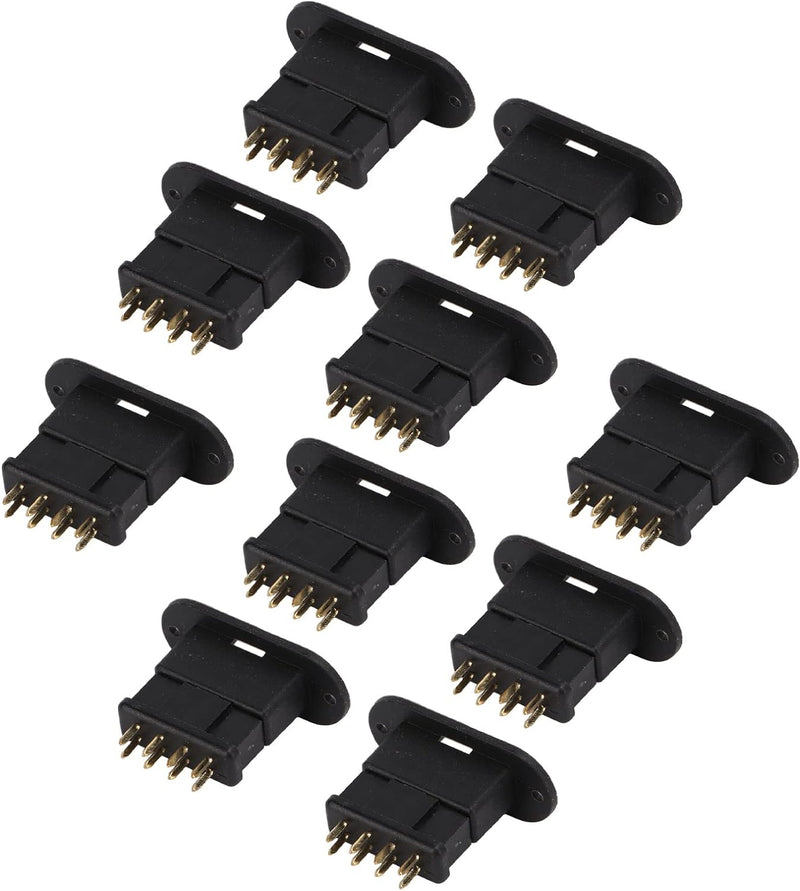 10 Paar MPX 8-Pin Stecker Gute Kontaktleistung MPX Stecker Männlich Weiblich Stecker RC Batteriestec