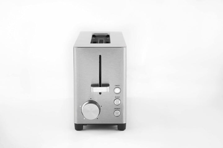 CASO Classico T 2 - Design Toaster, Edelstahlgehäuse, Optimale Röstgradeinstellung auf 5 Stufen, Ink