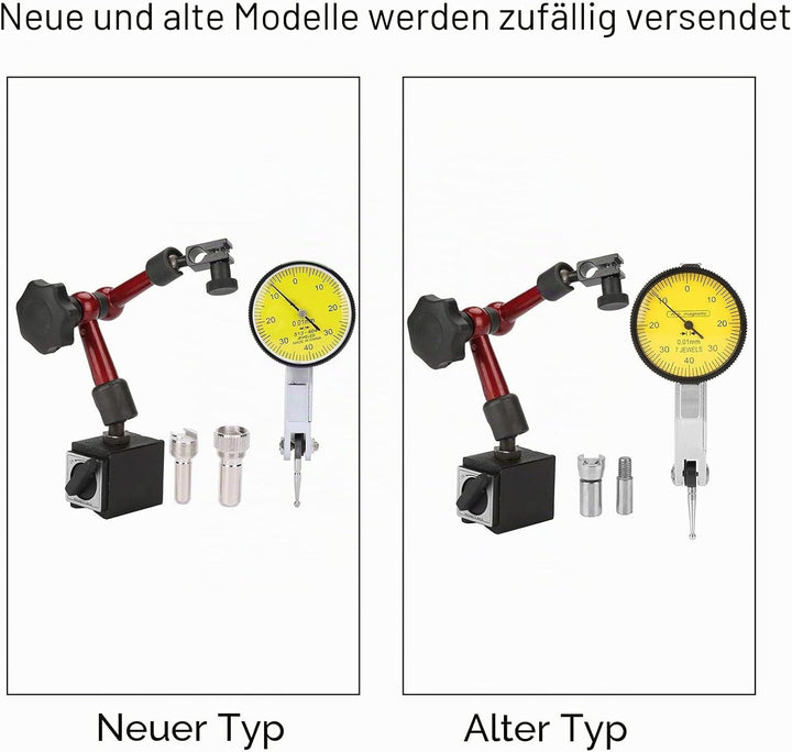 0,01 mm Messuhr mit Magnethalter 0~0,8 mm Magnet-Messstativ mit Messuhr drehbank zubehör metall