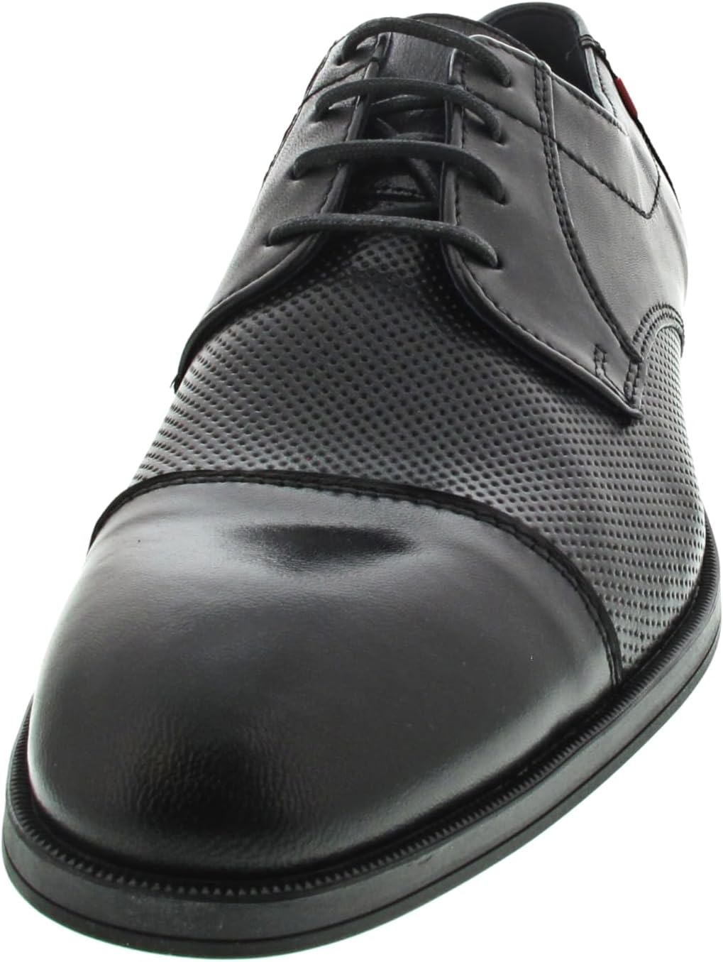 LLOYD Herren Schnürschuhe FOLCO, Männer Businessschuhe 41 EU Schwarz, 41 EU Schwarz