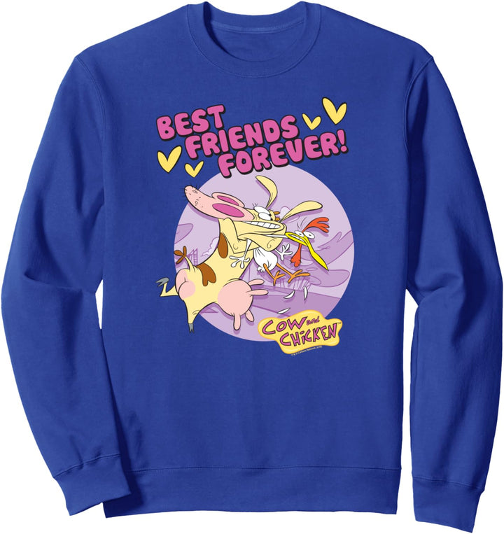 Cow and Chicken Best Friends Sweatshirt