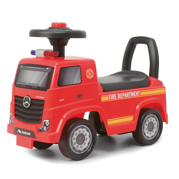 TURBO CHALLENGE - Mercedes Actros Feuerwehrmann – Lauflernhilfe – 119300 – Freiräder – Rot – max. 23