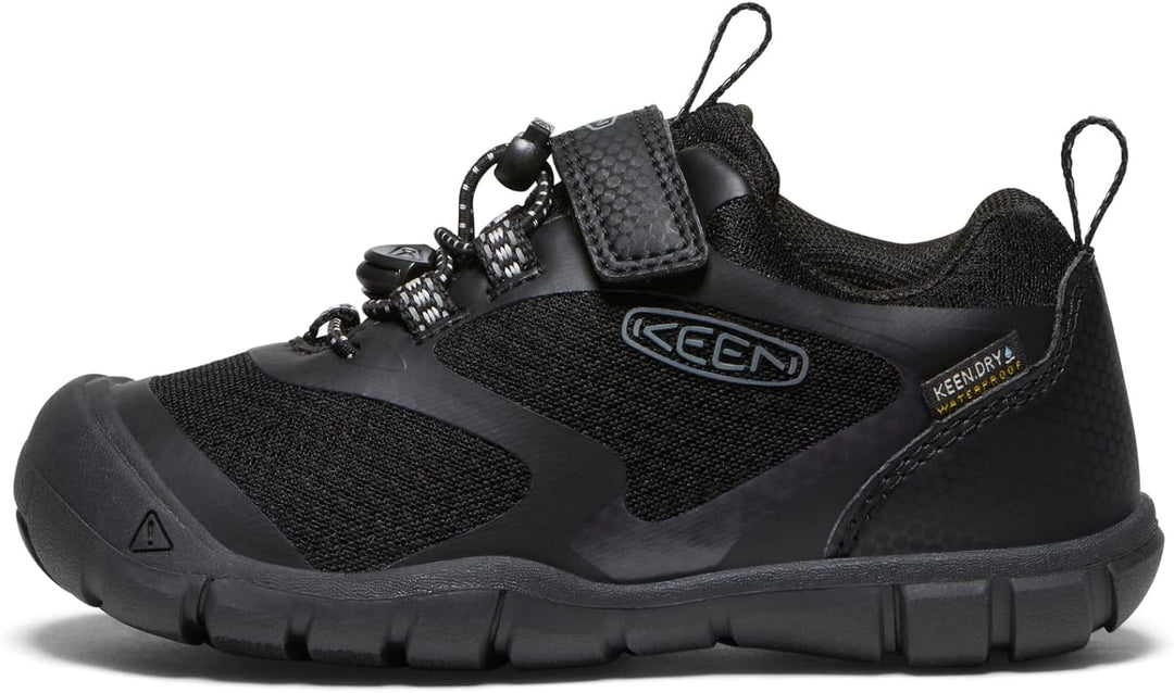KEEN Unisex Kinder Tread Rover Waterproof Sneakers 25/26 EU Schwarz, 25/26 EU Schwarz