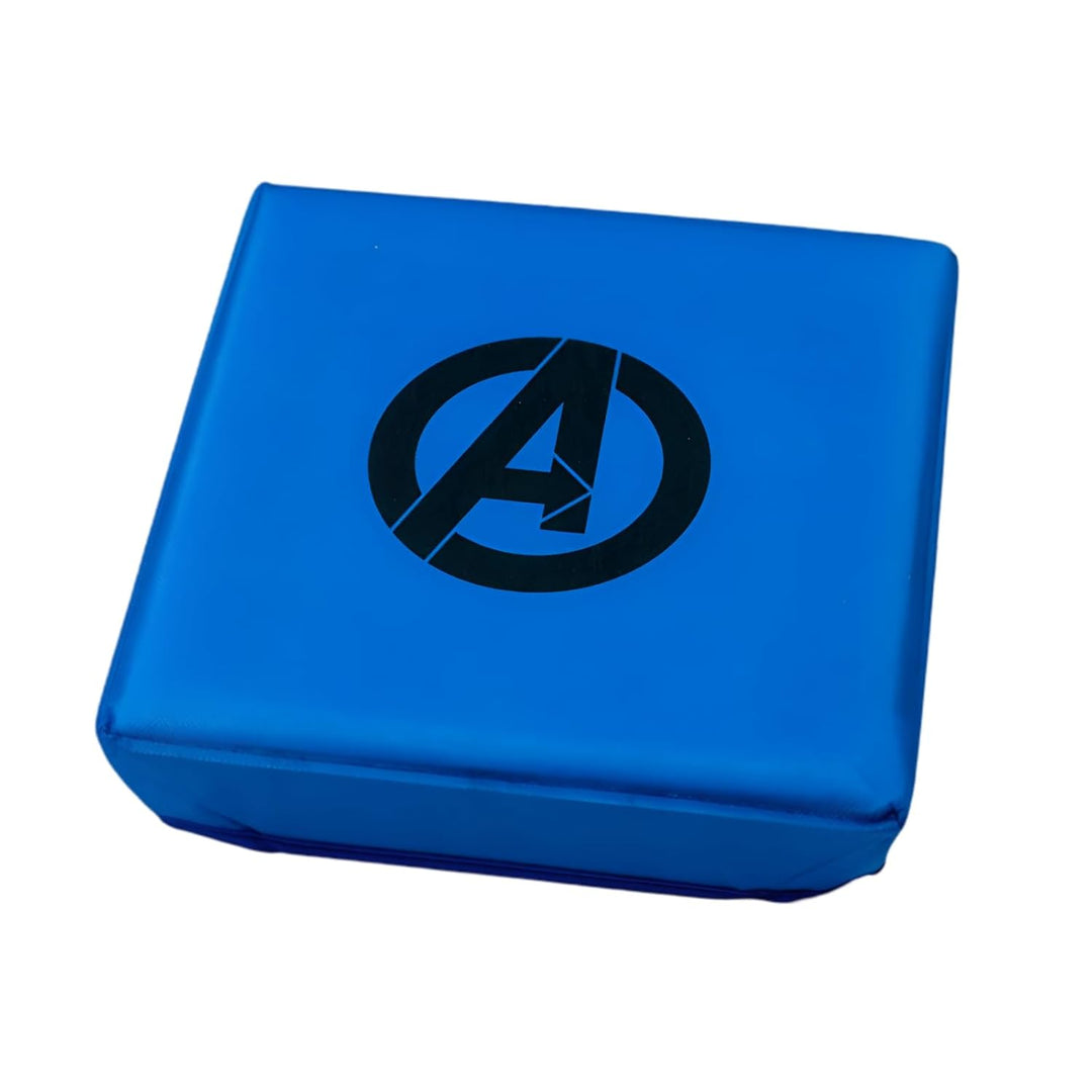 Marvel Avengers Kinder Spielzeugkorb mit Deckel 30x30x30 cm – Aufbewahrungsbox aus Polyester für Spi