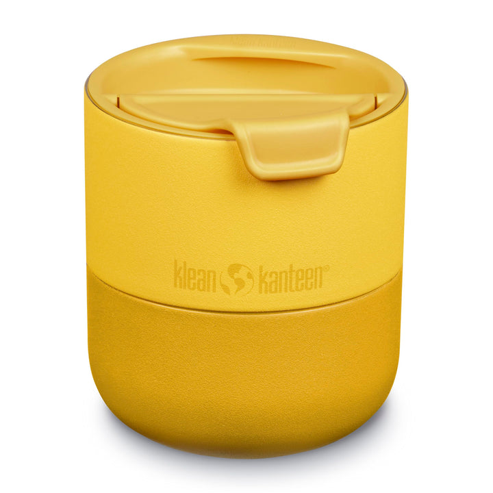 KleanKanteen RiseLowball mit Flip Lid in der Farbe: Old Gold, 237ml, aus Edelstahl, auslaufsicher, 1