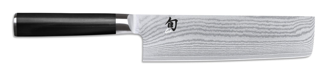 KAI Shun Classic Nakiri 16,5 cm Klingenlänge - Damastmesser 32 Lagen VG MAX Kern - 61 (±1) HRC - Pak