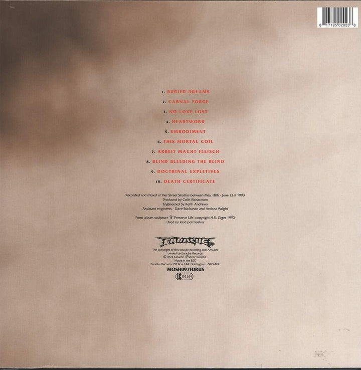 Heartwork, Vinyl