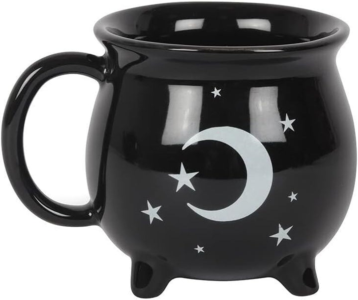 Something Different Teekanne und Tasse Witches Brew Tea set Schwarz