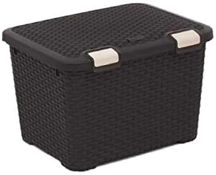 CURVER Behälter STYLE 43L Style Box 43L Behälter, Polypropylen, Dunkelbraun, 50x40x33