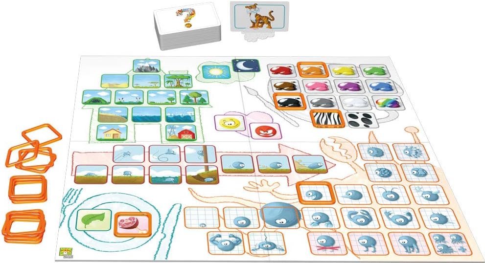 Repos Production, Concept Kids: Tiere, Kinderspiel, Ratespiel, 2-12 Spieler, Ab 4+ Jahren, 20+ Minut