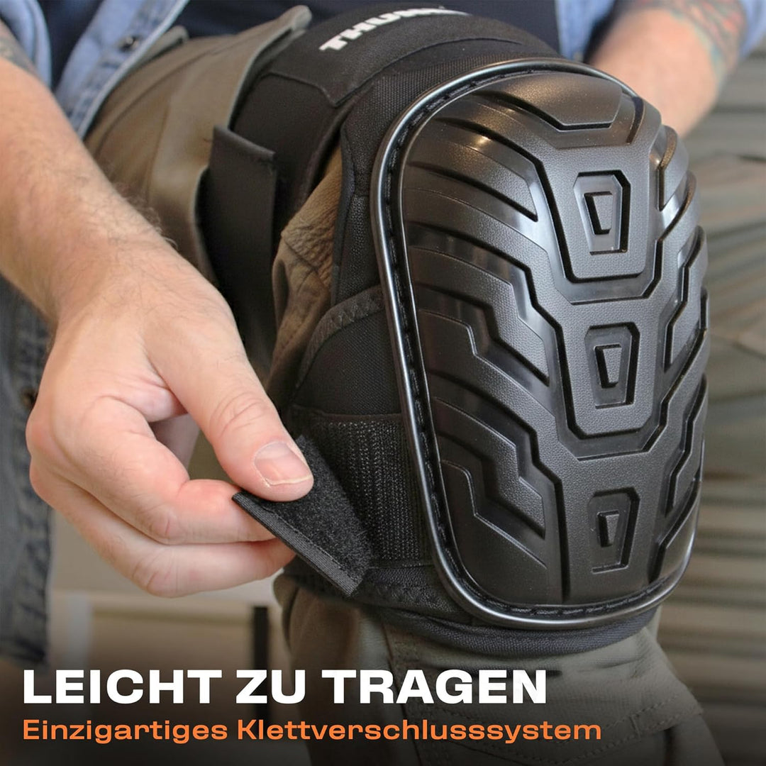 Thunderbolt® Knieschoner Professioneller Knieschützer mit komfortablem Gelkissen Knieschoner Fliesen