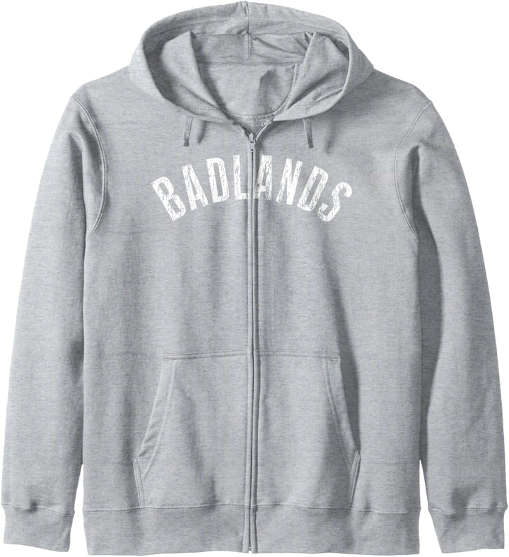 Badlands Collegiate Typographic Kapuzenjacke