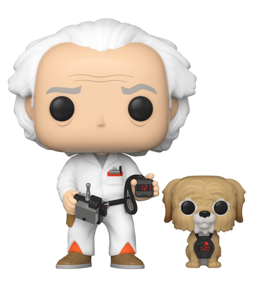 Funko Pop! Back To The Future Doc &amp; Einstein Walmart Exklusive Vinyl-Figur