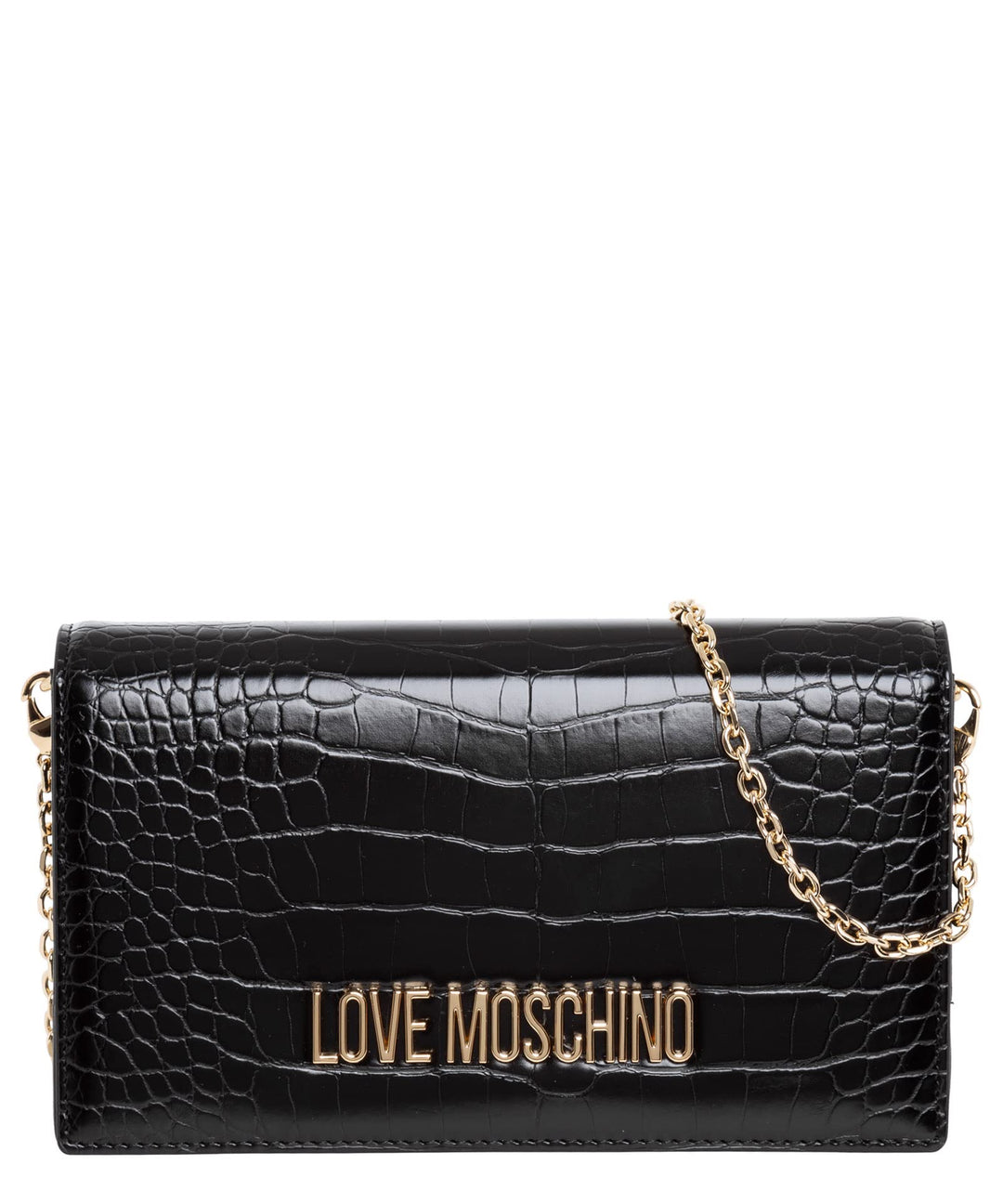 Love Moschino Damen Abend Handtasche, Schwarz