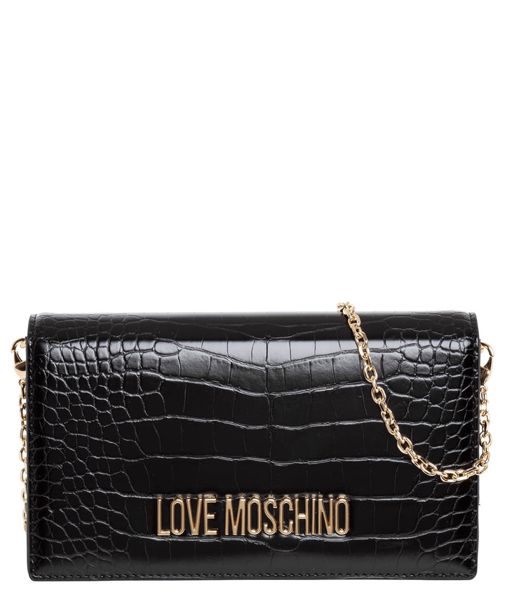 Love Moschino Damen Abend Handtasche, Schwarz