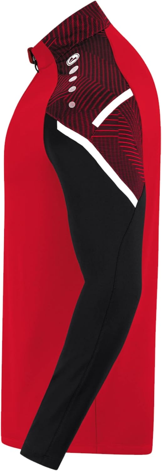 JAKO Herren Ziptop Performance S Rot/Schwarz, S Rot/Schwarz