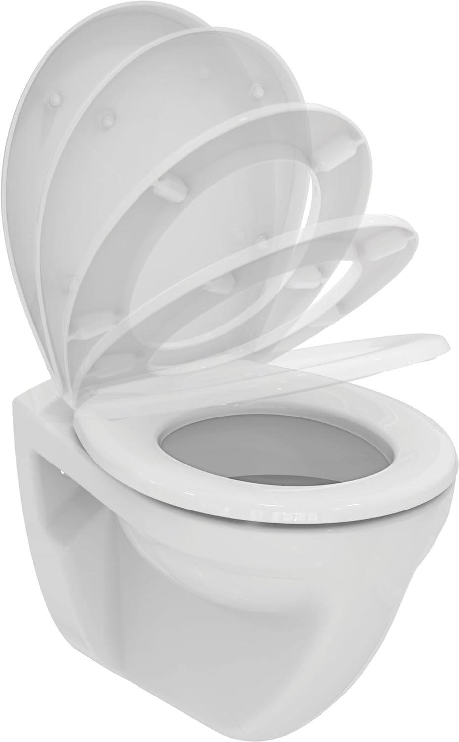 Ideal Standard W303001 Eurovit WC-Sitz, Weiss Universal mit