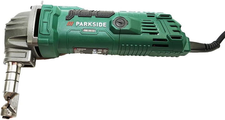 HEADNMORE® Bundle - 1x PARKSIDE® Knabber/Nibbler/Blechknabber PMK 550 C2, 550 W + 1x HEADNMORE® Schl