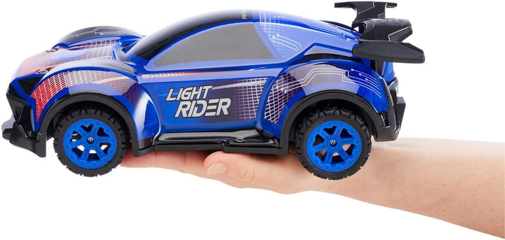 Revell RC Car Light Rider, Control Ferngesteuertes Auto mit besonderen Lichteffekten, 28 cm, Blau