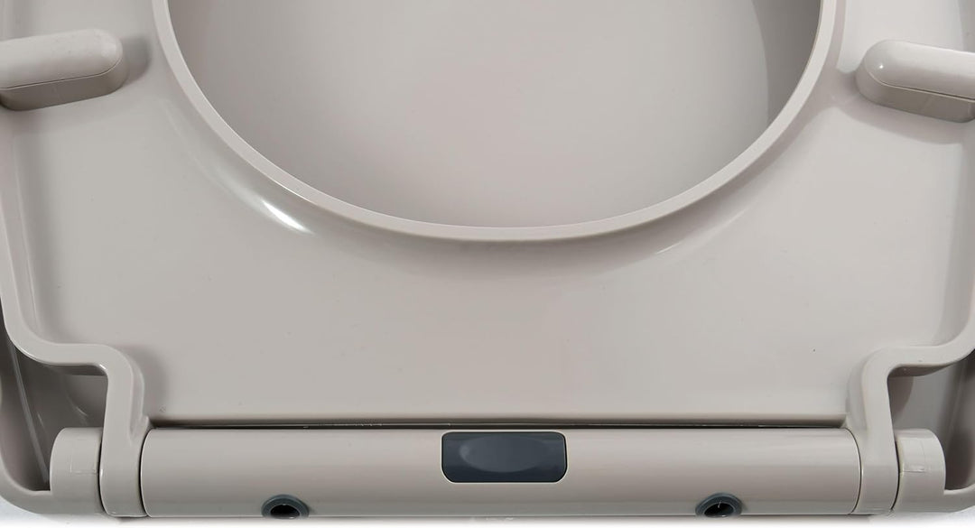 spirella Toilettendeckel oval Klodeckel mit Quick-Release-Funktion und Softclose Absenkautomatik. An