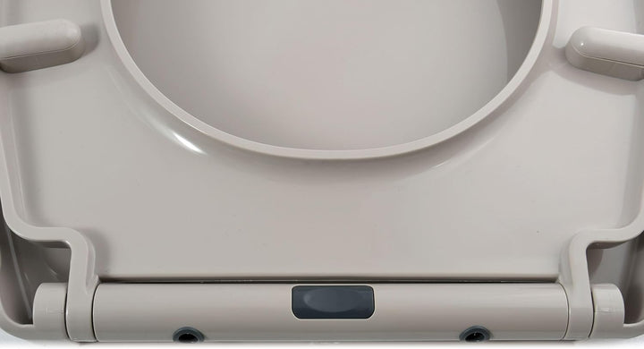 spirella Toilettendeckel oval Klodeckel mit Quick-Release-Funktion und Softclose Absenkautomatik. An