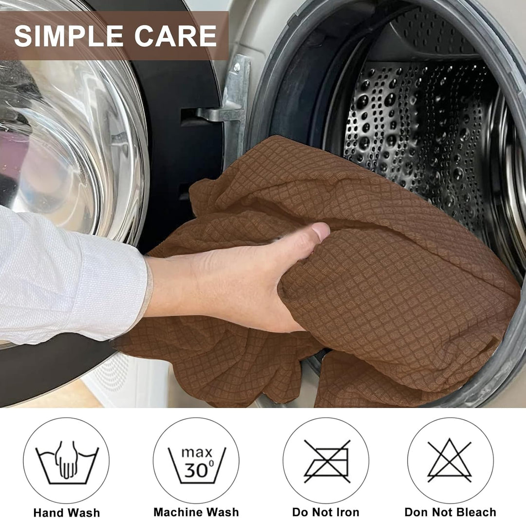 MeYuxg 2 Stück Wohnmobil Esstischkissenbezüge (1 Set), Sitzbezüge Wohnmobil, Waschbar Überzügen Sofa
