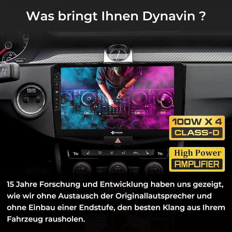 DYNAVIN Android Autoradio Navi für VW Passat B7 CC, 10,1 Zoll OEM Radio mit Wireless Carplay und And