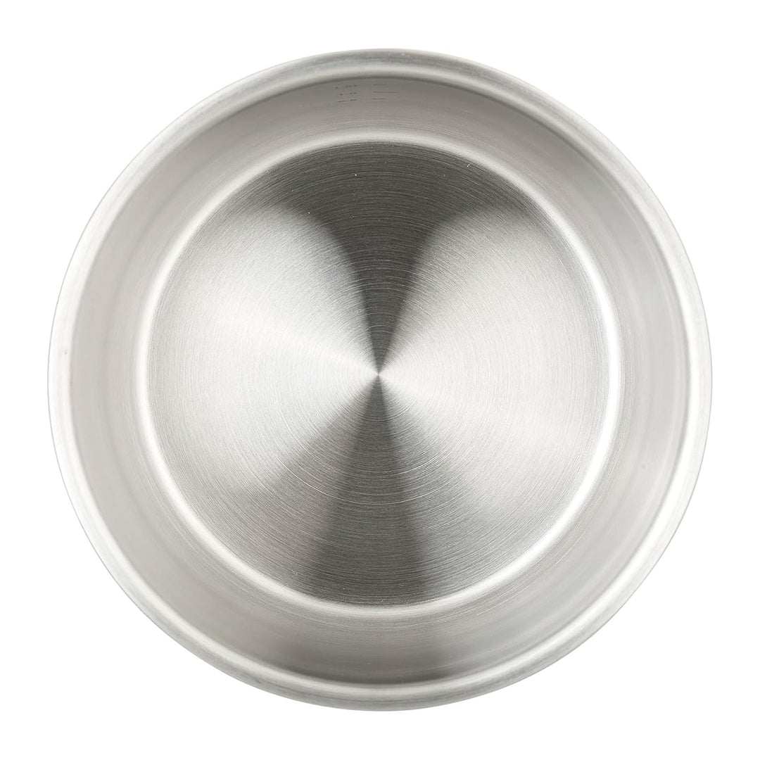 Sitram 715013 Stieltopf aus Edelstahl, abnehmbar, Produktreihe Sitromovible, Arpege, Ø 18 cm, Höhe 9