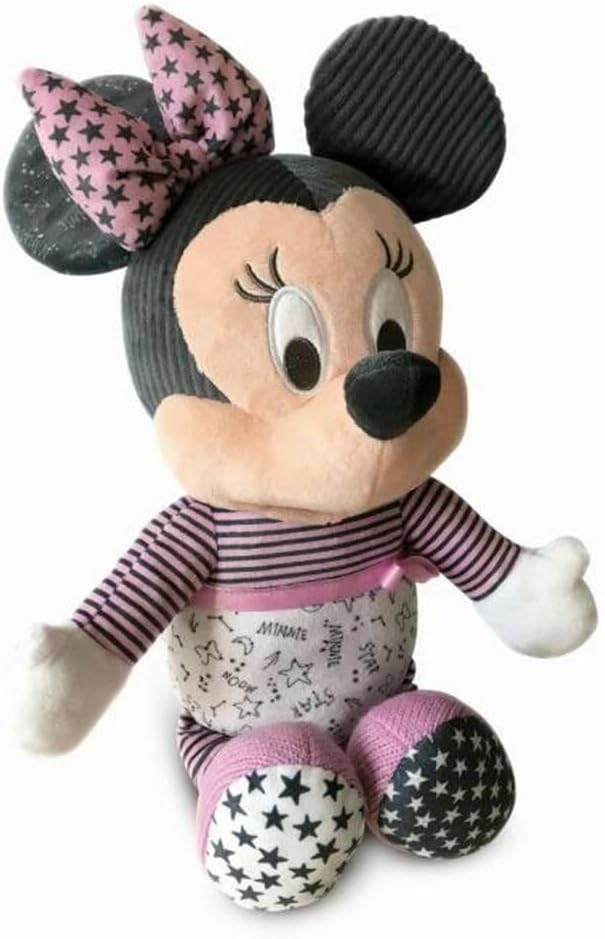 Clementoni 17395 Minnie Disney Baby Goodnight Plüsch, Lernspielzeug für Kleinkinder, merhfarbig, One