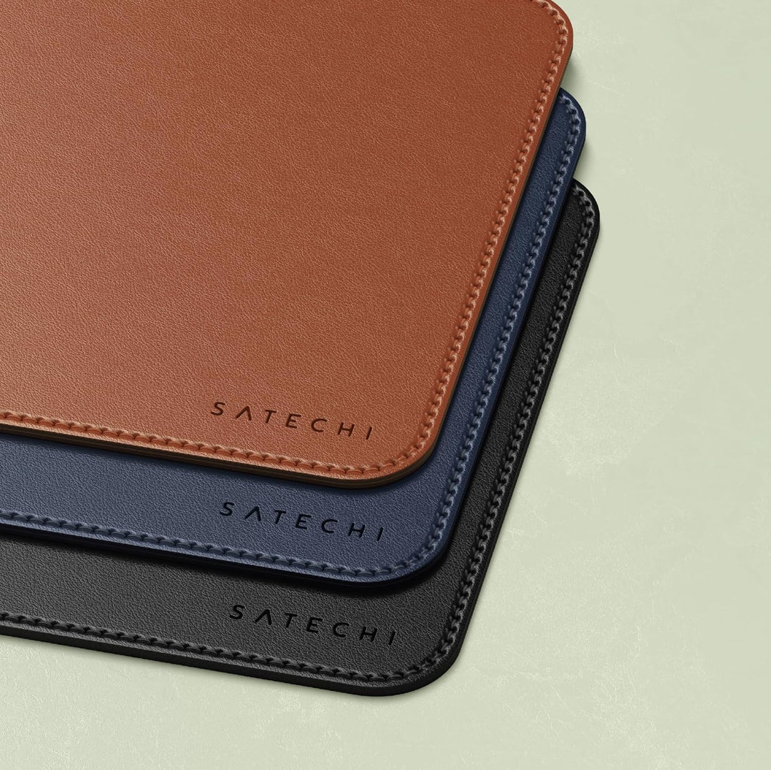 SATECHI Mauspad – Ergonomisch, Wendbar, Kratz- und Wasserfest, Leicht zu Reinigen – Schreibtischpad