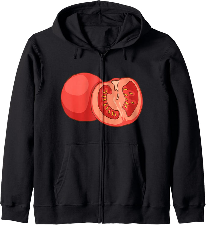 Tomaten Gemüse Vegan Veganer Vegetarier Vegetarisch Kapuzenjacke