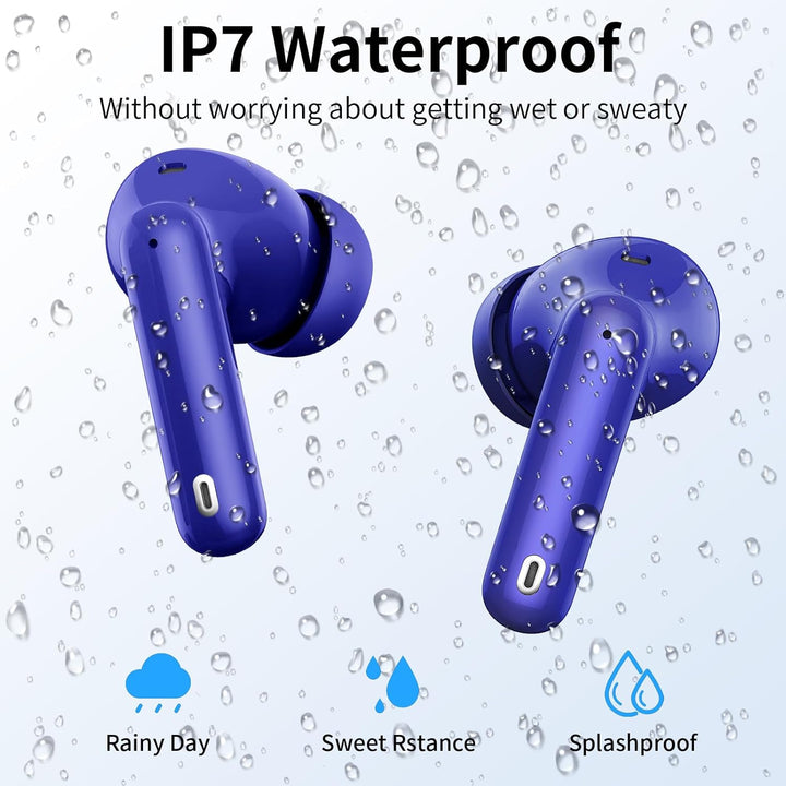 Btootos Bluetooth Kopfhörer, Kopfhörer Kabellos Bluetooth 5.4 Sport In Ear Kopfhörer mit 4 Mikrofon,