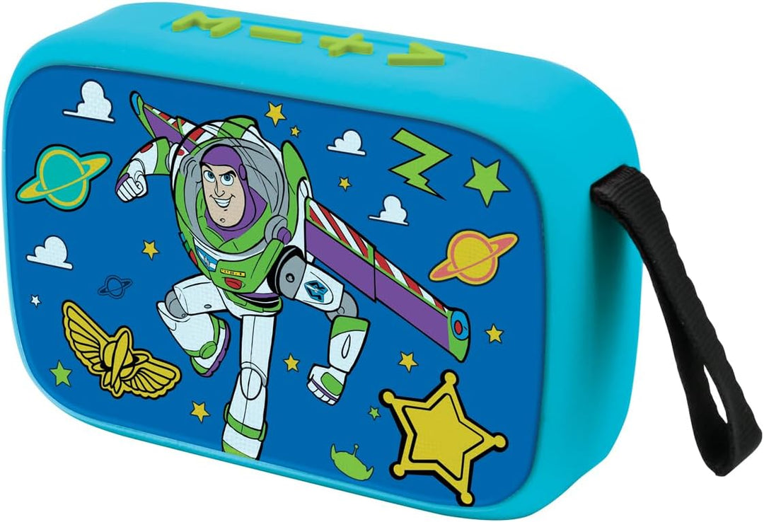 Lexibook, Toy Story, Tragbare Bluetooth-Lautsprecher, kabellos, TWS Stereo, USB- und SD/TF-Ports, in
