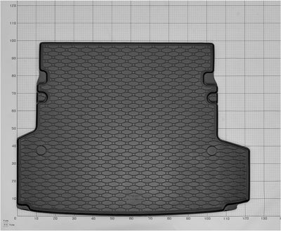 Stylisches Gummi- und Kofferraumwanne Set geeignet für BMW 3 F31 Touring ab 2011 bis 2019 - Schützen