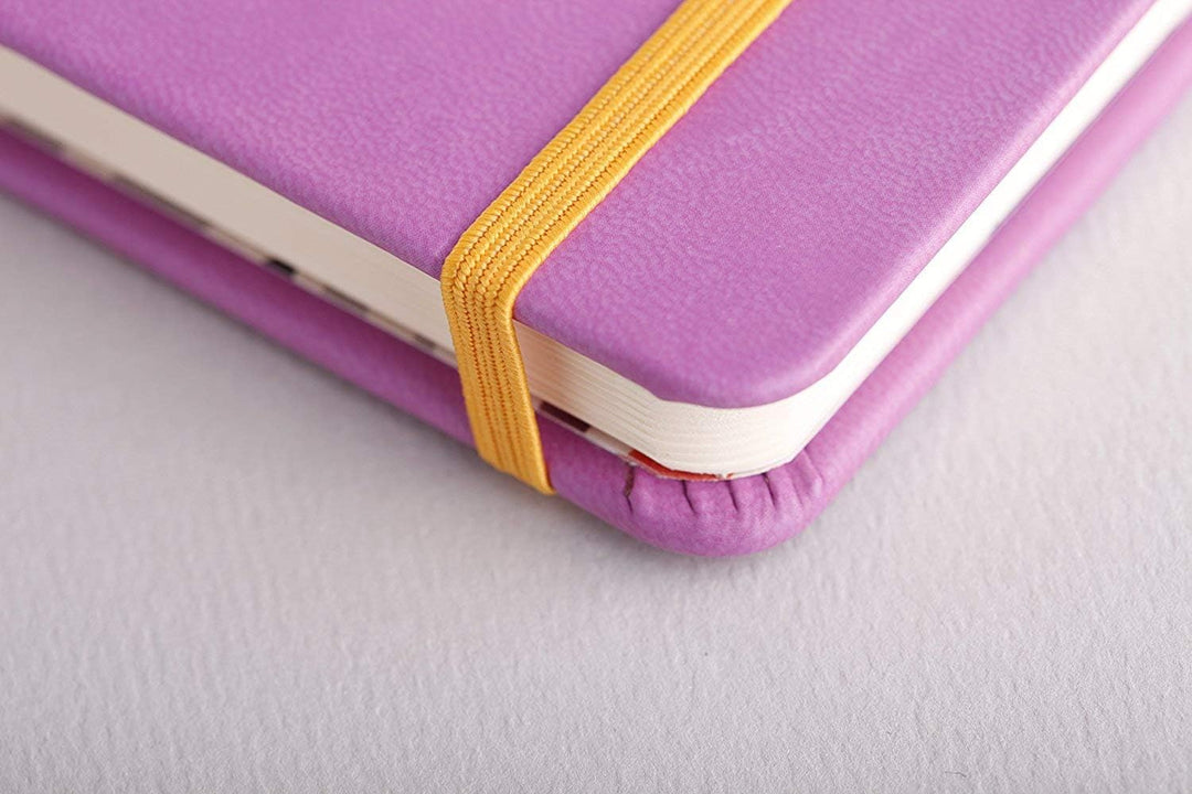 Rhodia 118751C Rhodiarama Book (DIN A5, 14,8 x 21 cm Notizbuch mit Gummizug, liniert, 96 Blatt) 1 St