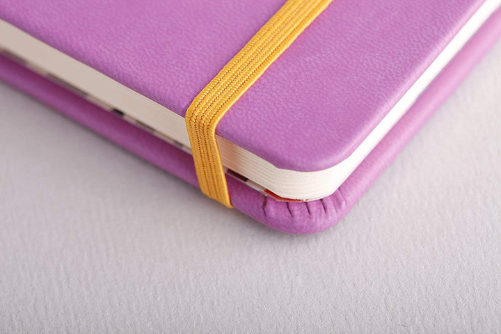 Rhodia 118751C Rhodiarama Book (DIN A5, 14,8 x 21 cm Notizbuch mit Gummizug, liniert, 96 Blatt) 1 St