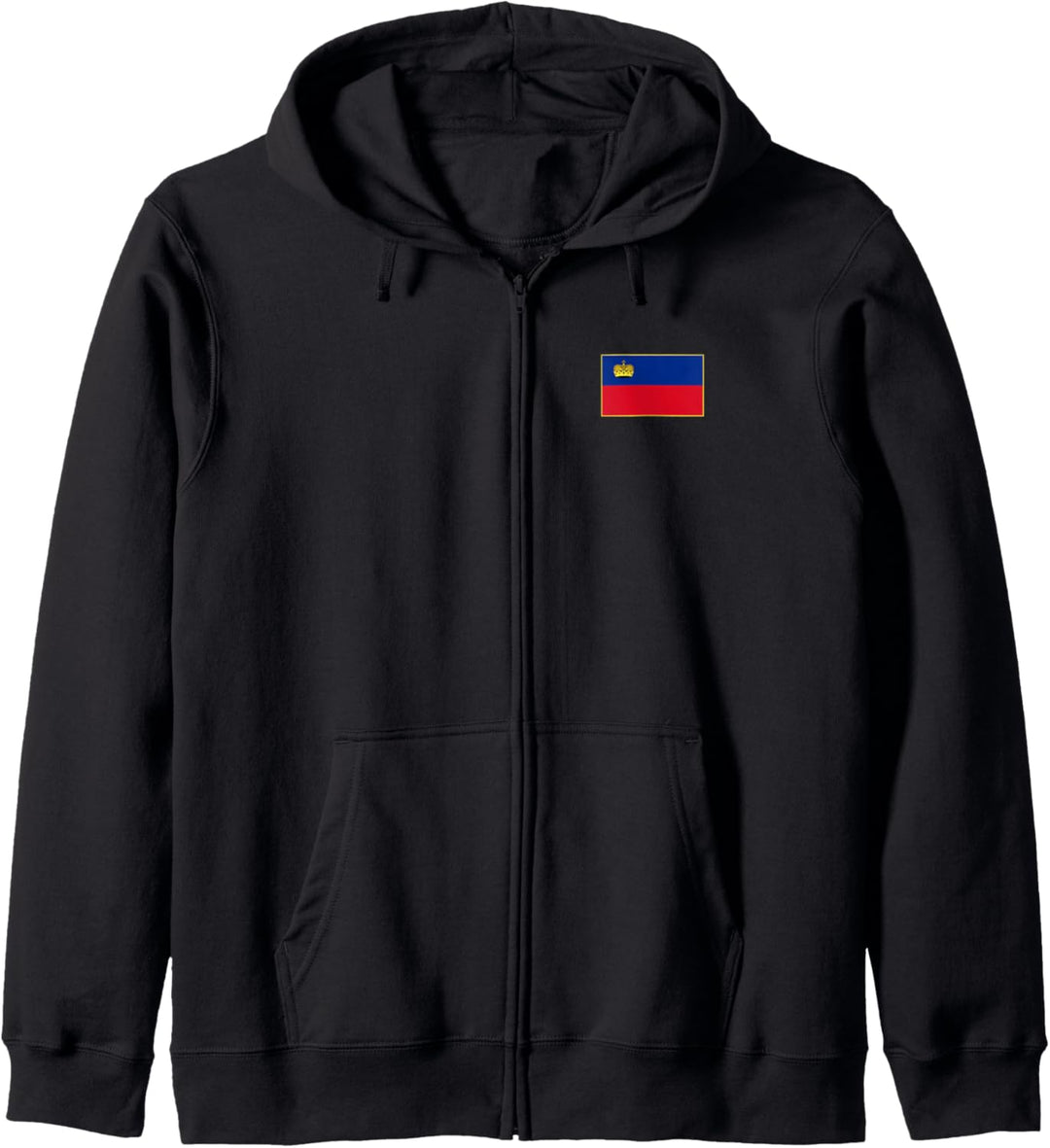 LIECHTENSTEIN FLAG VADUZ SCHAAN Kapuzenjacke