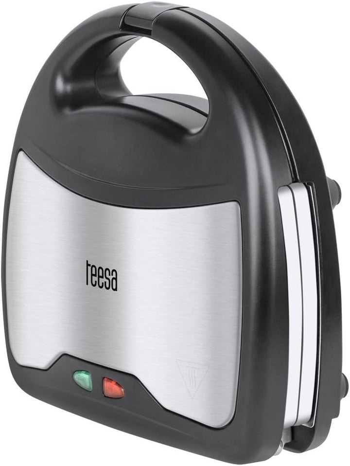 Teesa TSA3221 Sandwichmaker 3 in 1, silber/schwarz