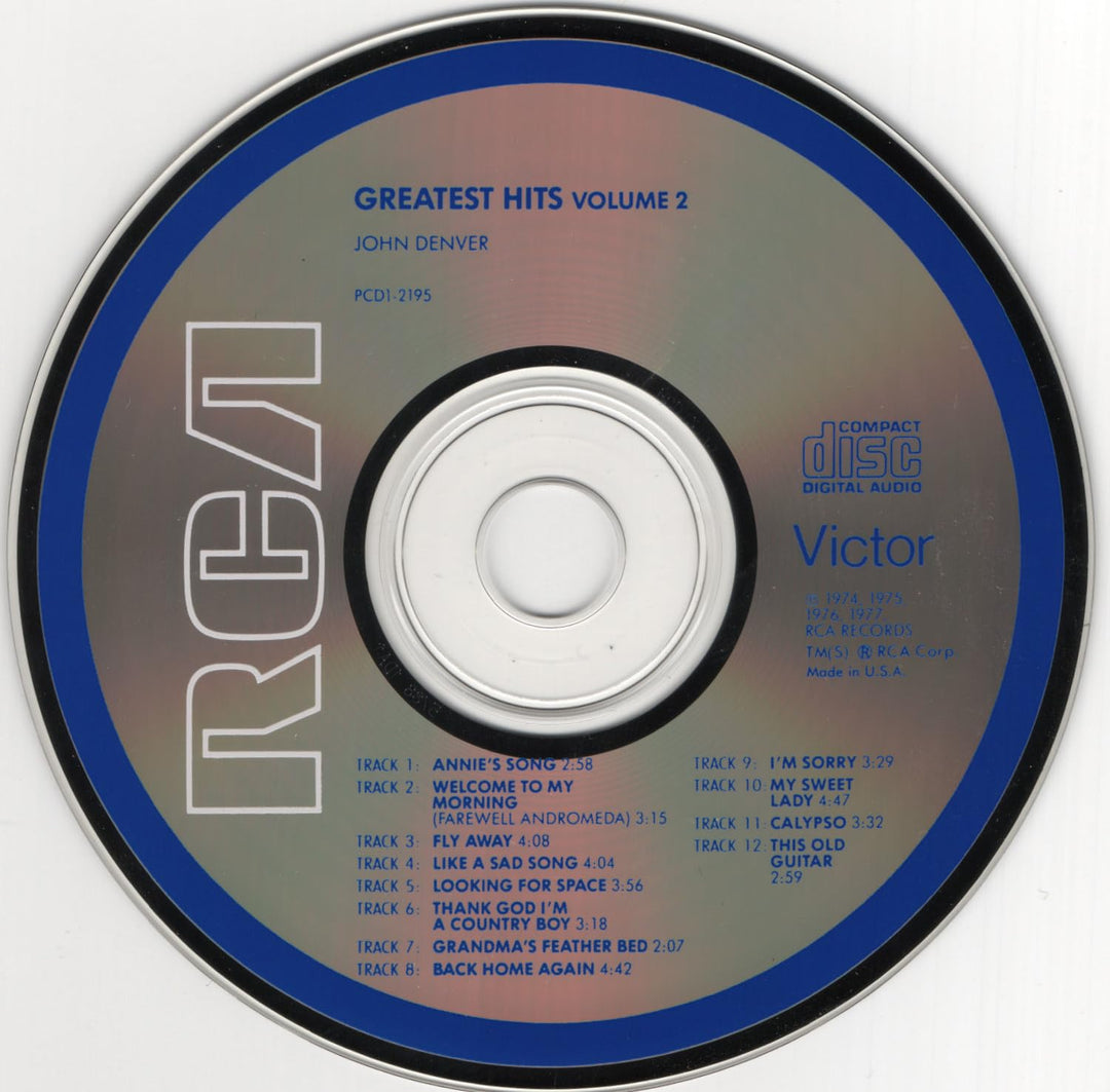 Greatest Hits Vol. 2, Audio-CD
