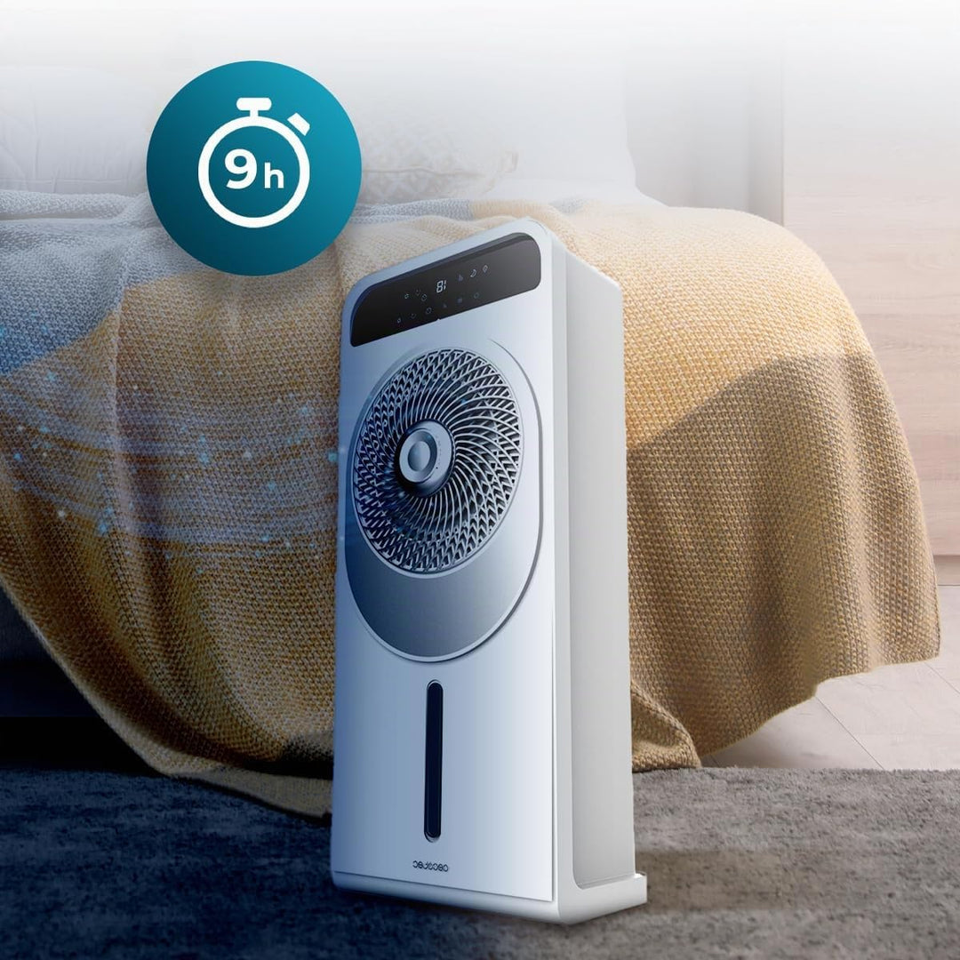 Cecotec - Verdunstungskühler mit EnergySilence 5000 Cool Wave Fernsteuerung 28W, DC Motor, 5L Tank,